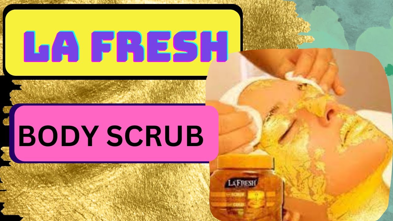 LA FRESH BODY SCRUBGOLDDIAMONDLAVENDER AM'OR EPI003 YouTube