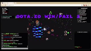 Gota.io - Win/Fail 2 // BEST TRICKSPLIT EVER?! HACKED DOUBLE SPLITS x10! BRUTAL MOMENTS IN GOTA.IO!