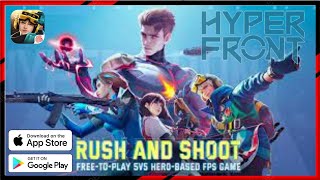 Hyper Front (Early Access) Gameplay Walkthrough First Look (iOS, Android)