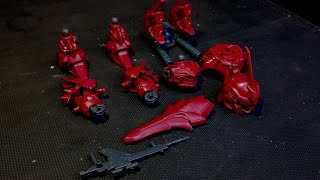 Sinanju - Sdex Msn-06S Chibi Modelkit Gunpla Speed Build