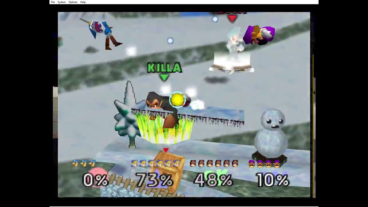 Play Nintendo 64 Smash Remix 1.2.2 Online in your browser 