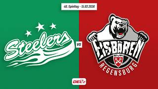 46. Spieltag DEL2 | Bietigheim Steelers vs. Eisbären Regensburg | Game Highlights