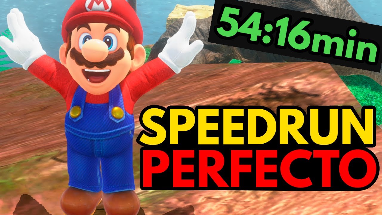Así es un Speedrun PERFECTO de Super Mario Odyssey