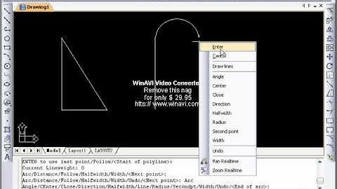 Creating Polyline in ZWCAD