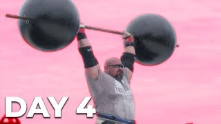 DAY 4 | WORLD'S STRONGEST MAN FINAL | EDDIE HALL