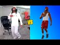 CELEBRITIES Doing FORTNITE Dances in REAL LIFE! (Kai Cenat, Kanye West, IShowSpeed..)