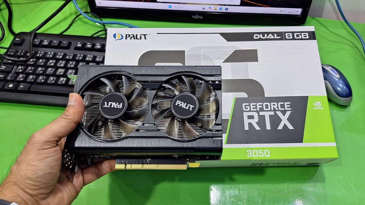 PALIT RTX3050- 8GB #nvidia - YouTube