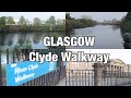 Glasgow, Clyde Walkway in Glasgow Green