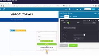 Login Register element - XTRA WordPress Theme
