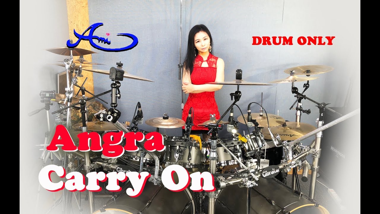 Angra - Carry On drum only (cover by Ami Kim) {#45-2}