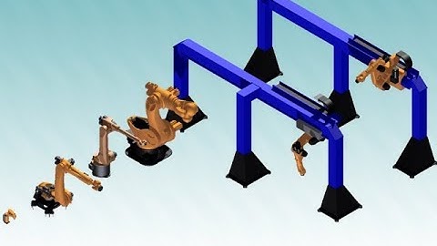 Set of Kuka Robots || Download free 3D cad models #100108