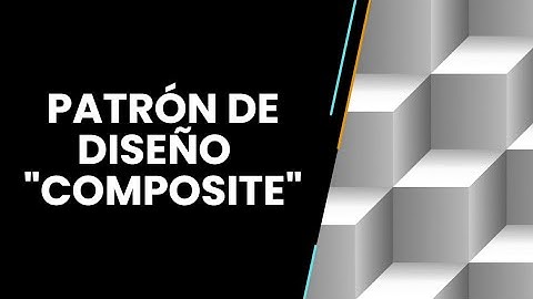 Patron de diseño de software: Composite