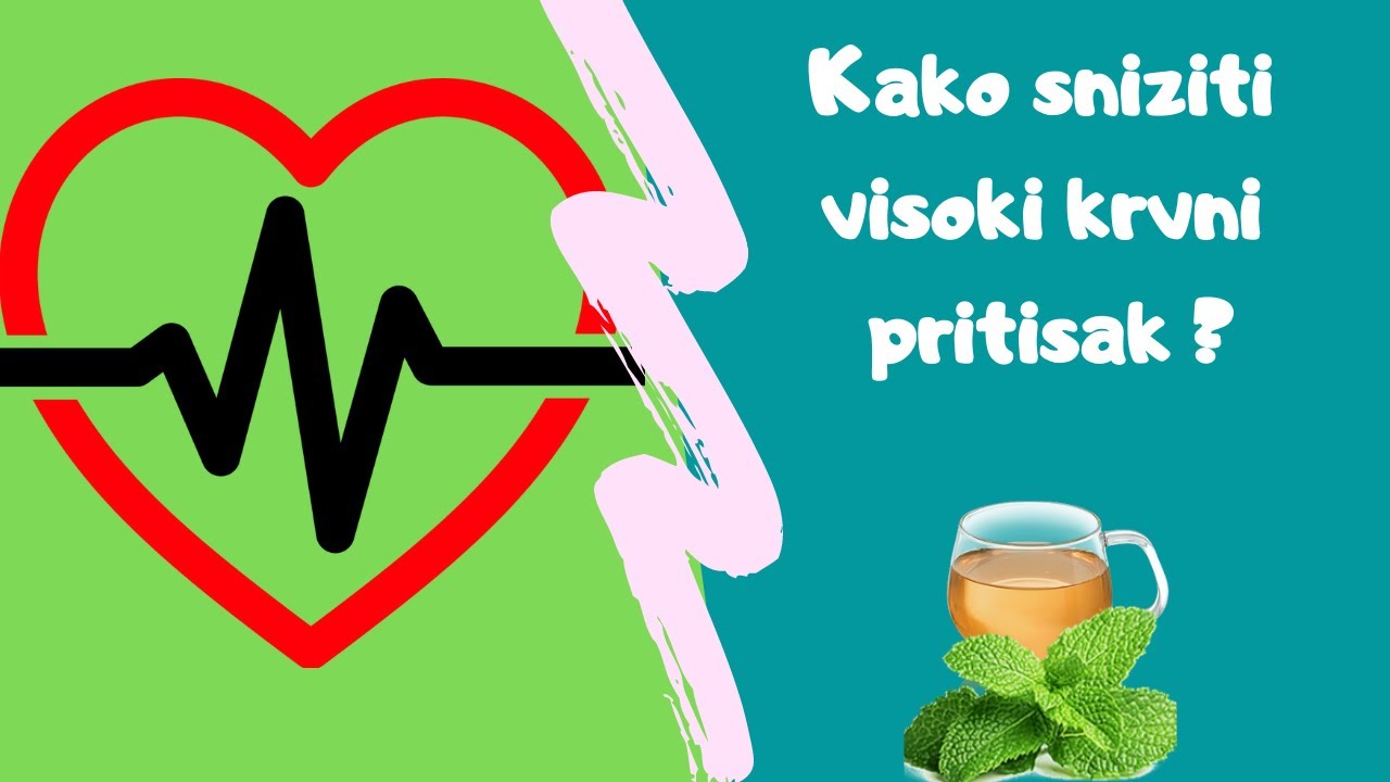 kako sniziti krvni pritisak