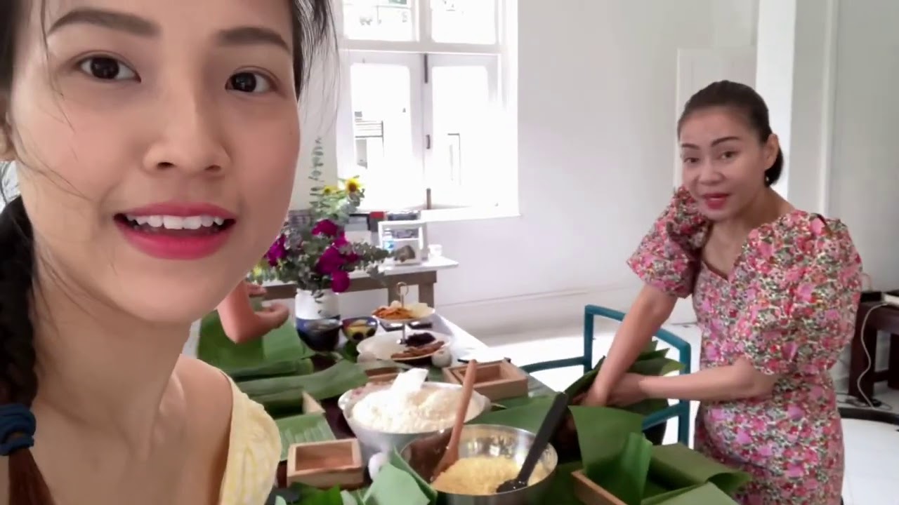spa bằng lăng huỳnh văn bánh 2022 Update 29 Tết- Tự gói bánh chưng cùng Thu Minh, Bằng Lăng, Hoàng Oanh, và cái kết 😜...