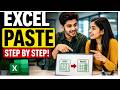Excel मध्ये Copy Paste करण्याच्या वेगवेगळ्या पद्धती
