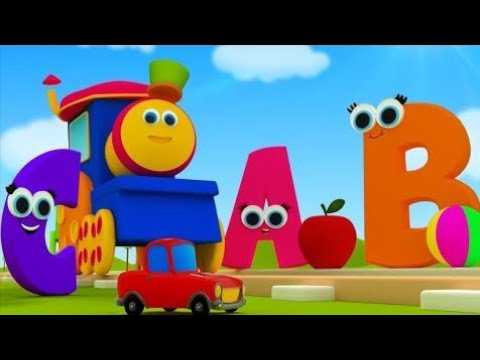 Alphabet for kids train 3d - YouTube