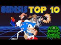 TOP 10 SEGA GENESIS GAMES! - Mad Panic Gaming