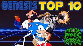 TOP 10 SEGA GENESIS GAMES!  Mad Panic Gaming