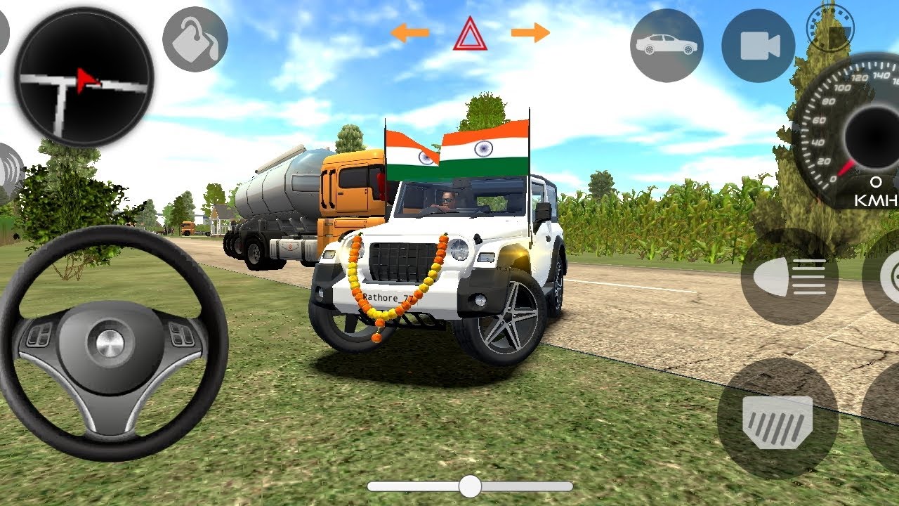 Modified Mahindra Thar Car Games: Indian Cars (Gadi Wala Game) - Car Game Android Gameplay 2026