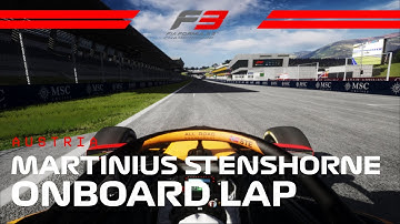 Martinius Stenshorne Onboard Lap - 2025 Austrian Grand Prix Formula 3 Feature Race | Assetto Corsa