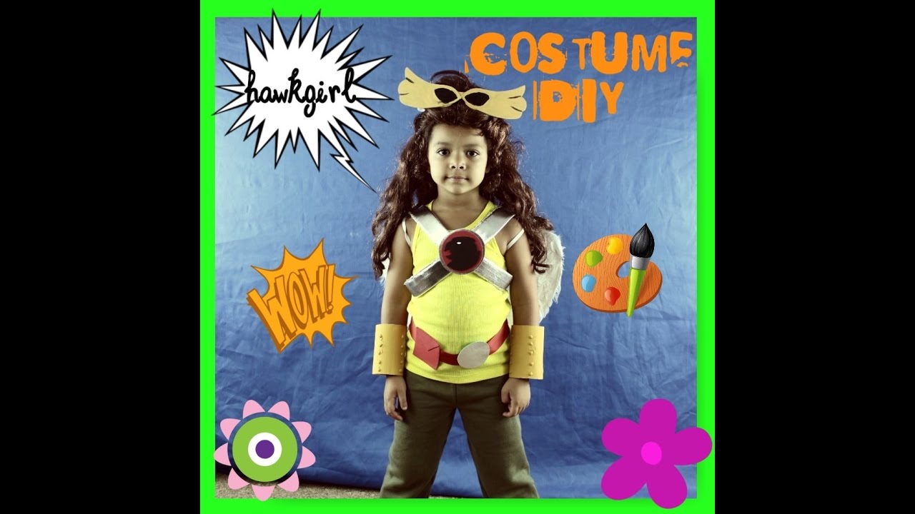HOW TO MAKE DIY  Hawkgirl Costume FROM DC SUPERHERO GIRLS