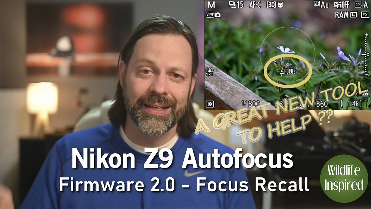 Nikon Z9 Firmware 2.0 - Focus Recall for Birds and Wildlife - YouTube