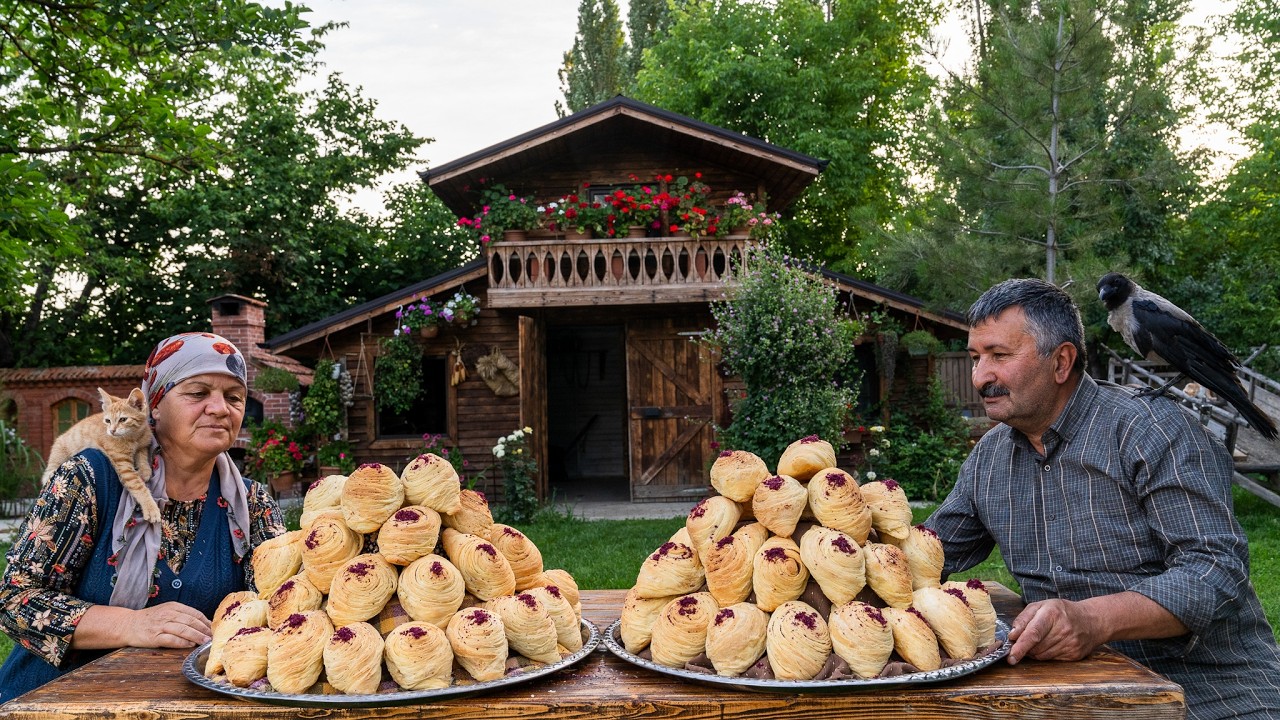 Chudu - Traditional Azerbaijani Meat Pastry Recipe ... 🌶️🥩🧅
