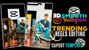 How To Make 3D Smooth Image Transition Reels Video || 3D Null Smooth Capcut Template | New Template