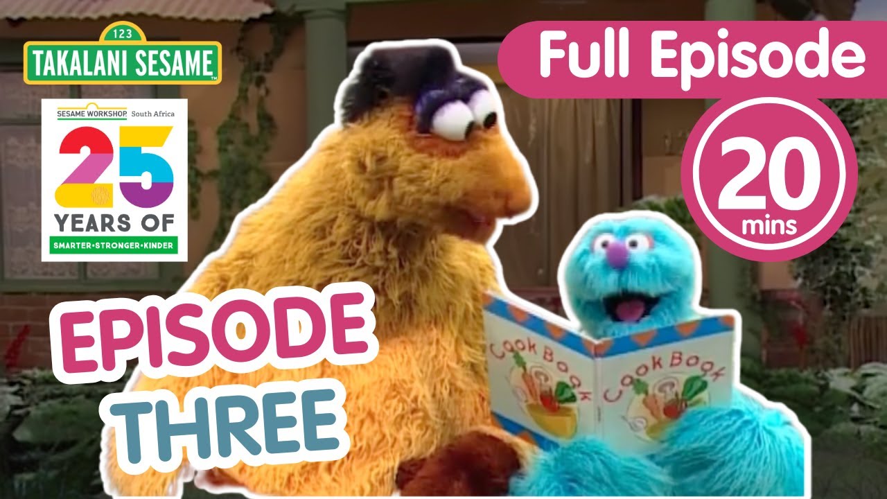 Moshe & Zikwe’s Cook Book Surprise! |  Takalani Sesame