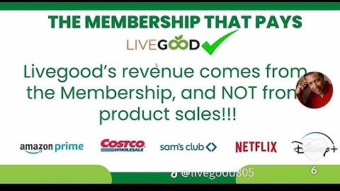 What if I tell you that most of LiveGoods revenue comes from membership and not from product sales!