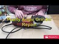 Faulty Angle Grinder Repair