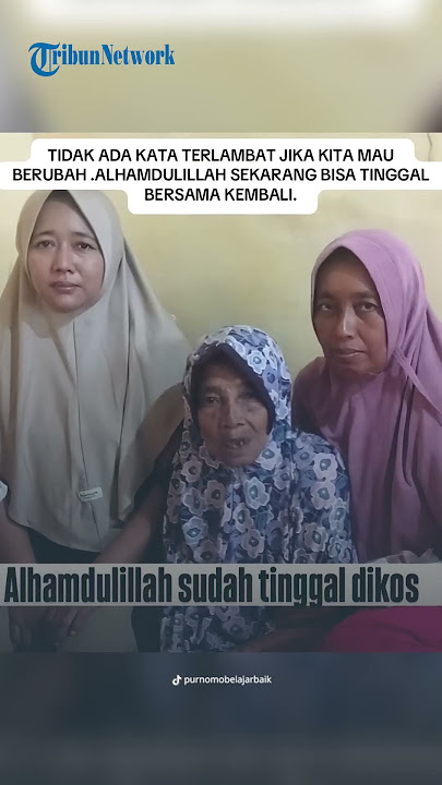 TERNYATA INI ALASAN 2 Anak Getol TITIPKAN IBU Kandung di Panti Jompo Malang
