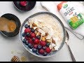 Mixed Berries Porridge شوفان بالحليب و التوت المشكل