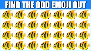 HOW GOOD ARE YOUR EYES #107 l Find The Odd Emoji Out l Emoji Puzzle Quiz