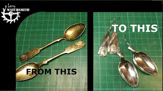 Silver SPOON EARRINGS