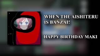 When the Aishiteru is Banzai!