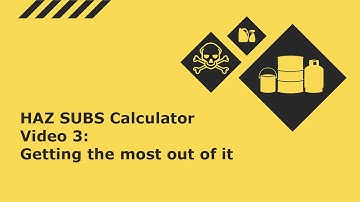Hazardous substances calculator - how can you get the most out of it?