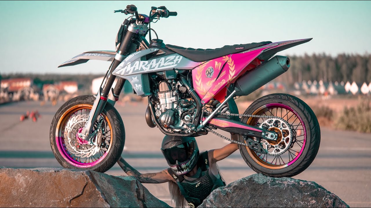 Saaraazh - НАКОНЕЦ-ТО ЛЕТО | Супермото, кроссовые мотоциклы и скейтбординг | VLOG 59