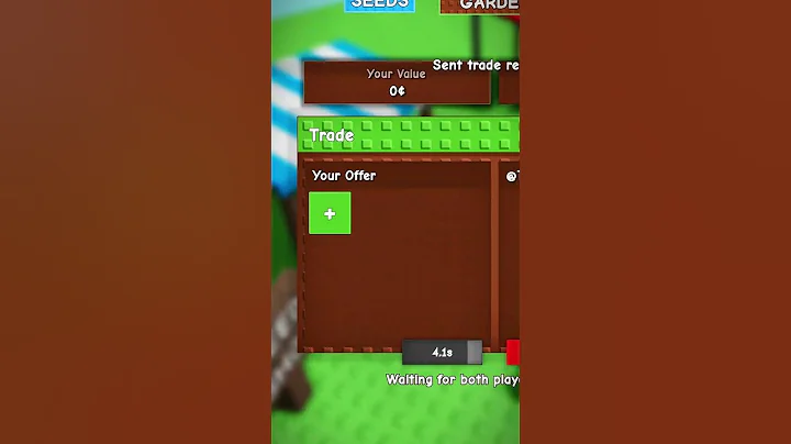 W or L trade? 🤔🔥 Grow A Garden #shorts #roblox #growagarden