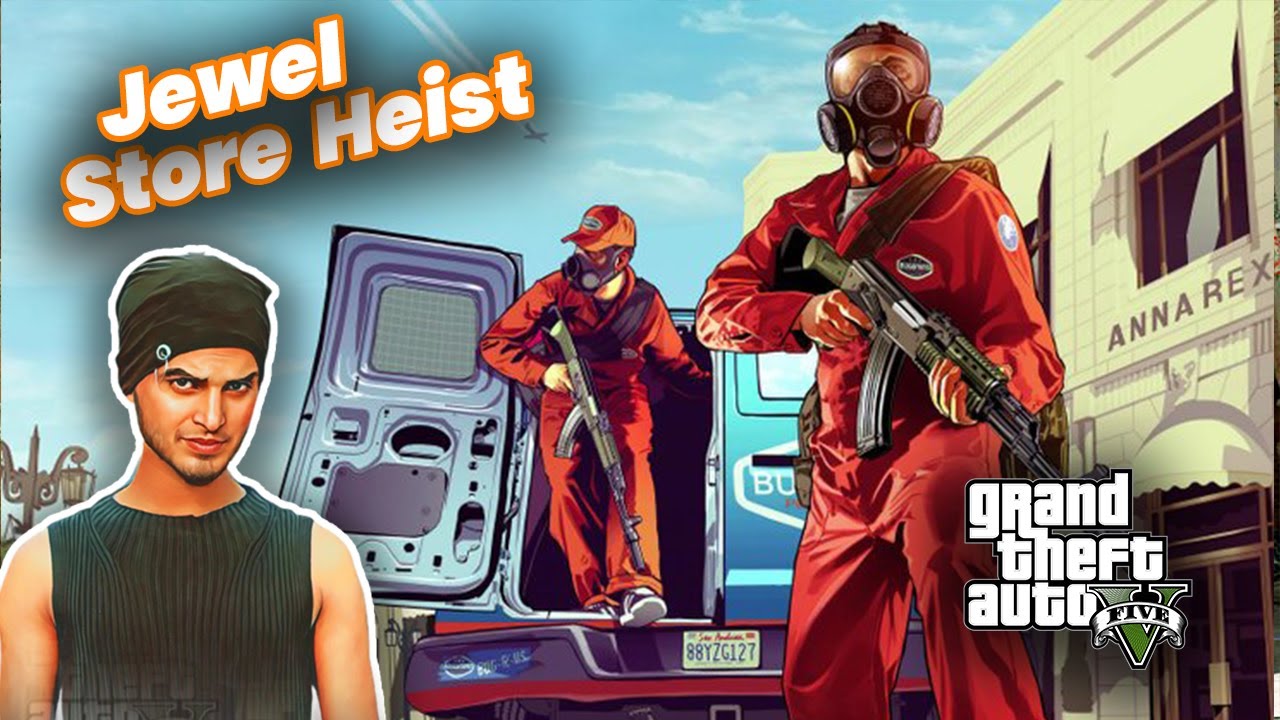JEWELLERY SHOP HEIST ｜ GTA V GAMEPLAY 10 ｜ DESI USTAAD YouTube