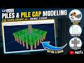 Part 4: CSI SAFE Modeling for Pile &amp; Pile Cap | Define Grid, Material, Property &amp; Draw| BNBC #bangla