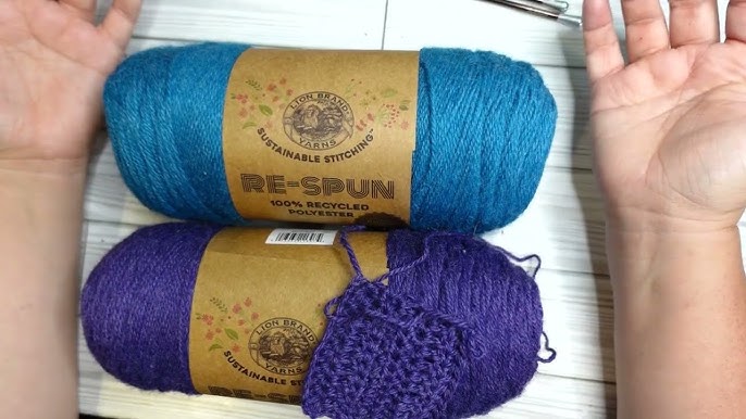 Lion Brand Hometown ~ A Yarn Review - Crystalized Designs
