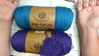 Lion brand respun yarn