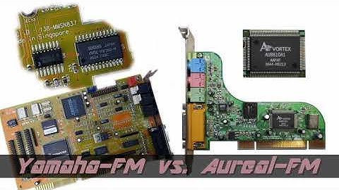 The disenthrall of the Aureal Vortex FM: Descent 1 (vs. the Yamaha OPL3)