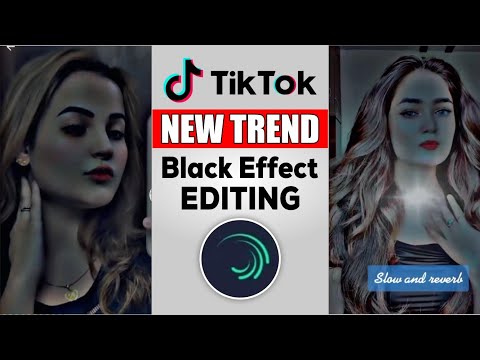 Tiktok New Trend | Alight Motion Black Effect Tutorial | Alight Motion Video Editing | AWB Talks