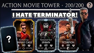 I Hate Playing Against Terminator! B-200 Fatal Action Movie Tower - Mk Mobile 
