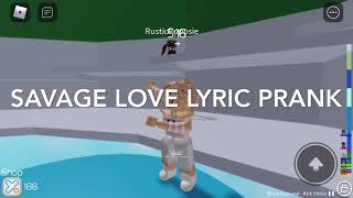 How To Get The Savage Love Dance In Roblox Herunterladen - song ids for roblox savage love