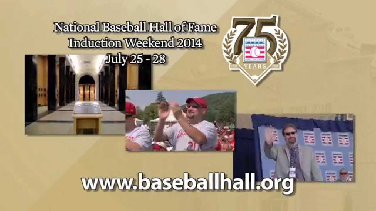 Baseball Hall of Fame 2014 Induction Promotional Spot - YouTube