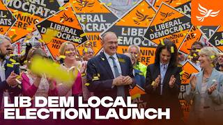 Lib Dem Local Election Launch