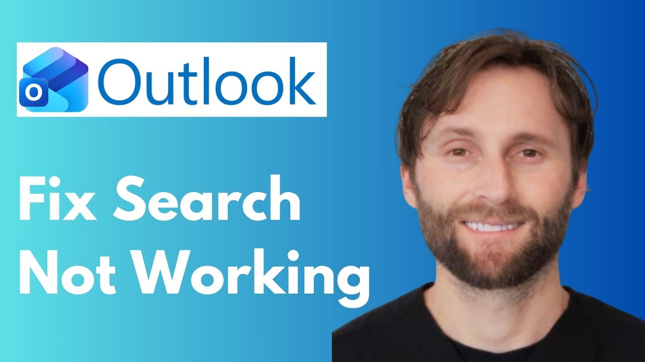 How to Fix Search Not Working in Outlook [Full Guide 2026] - YouTube